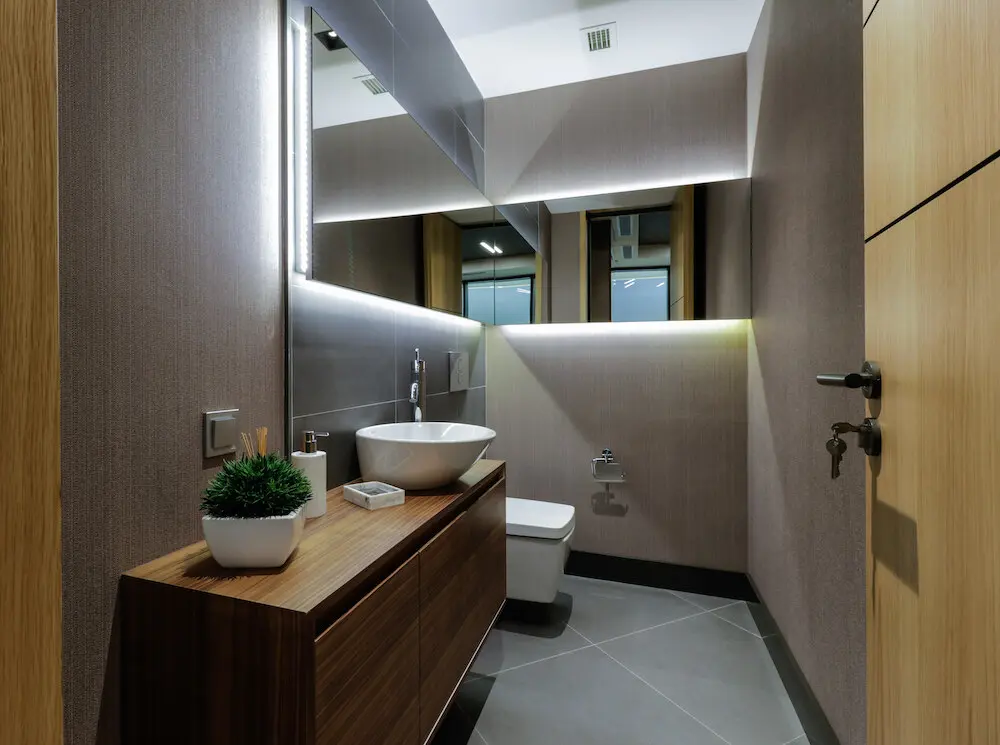Fitted bathroom
